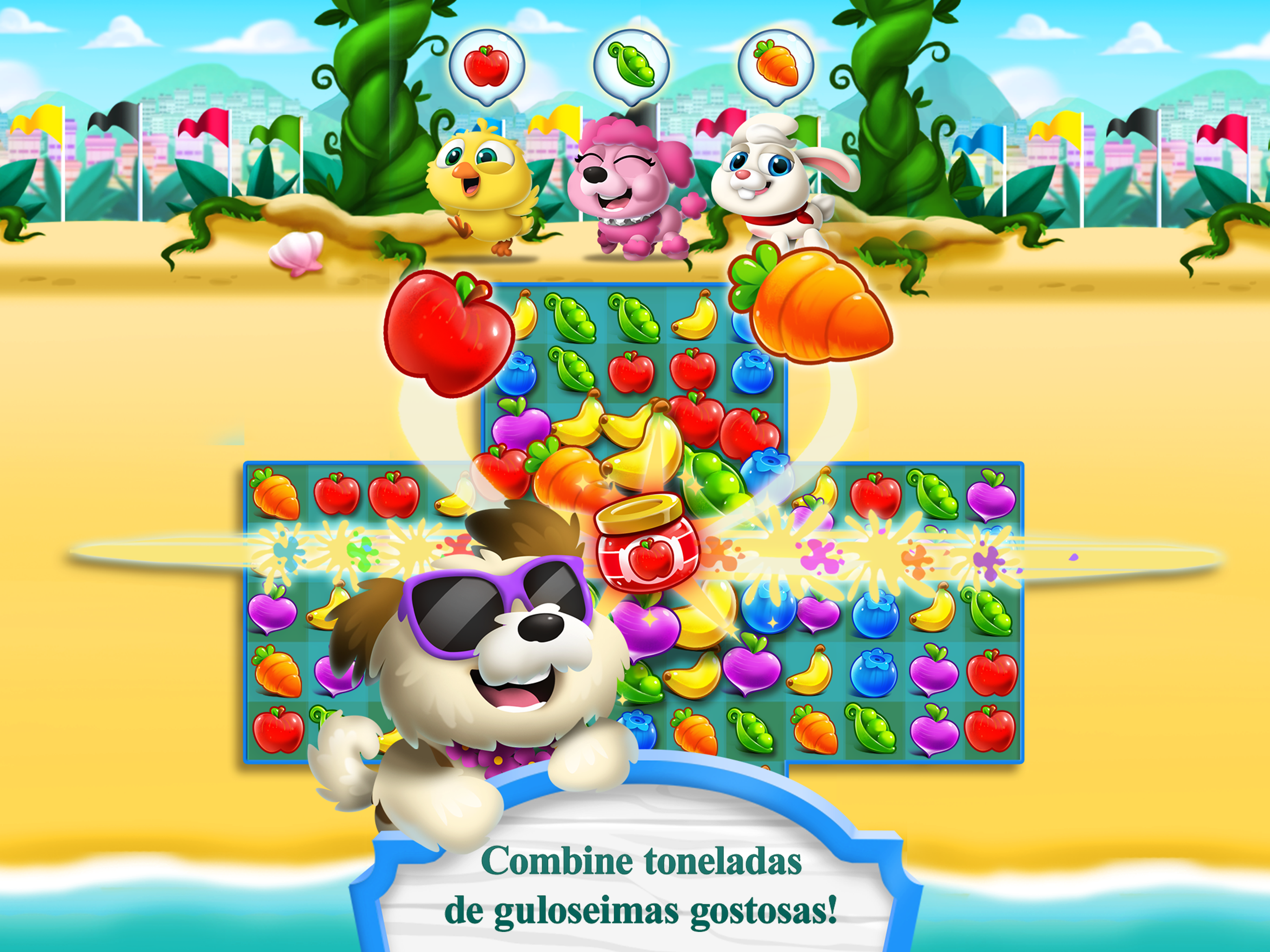 Captura de Tela do Jogo Hungry Babies Mania