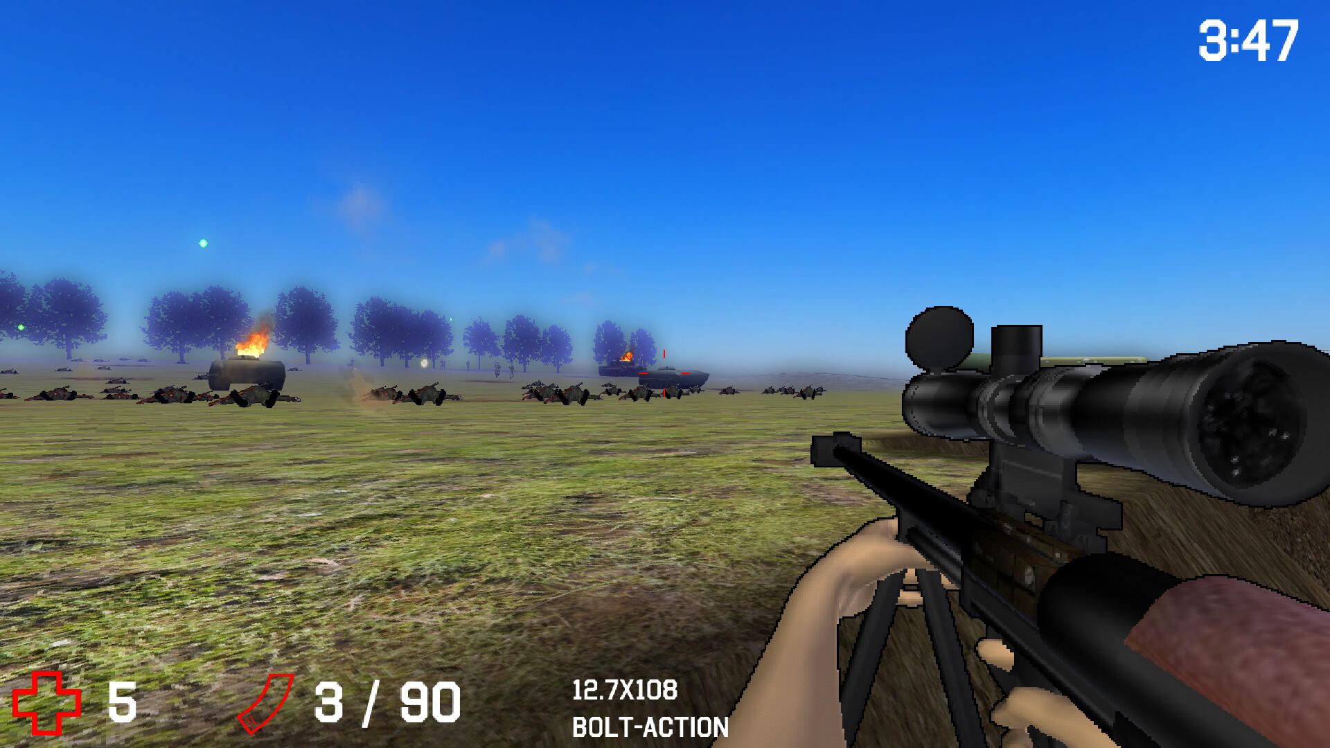 Trench Defender screenshot game