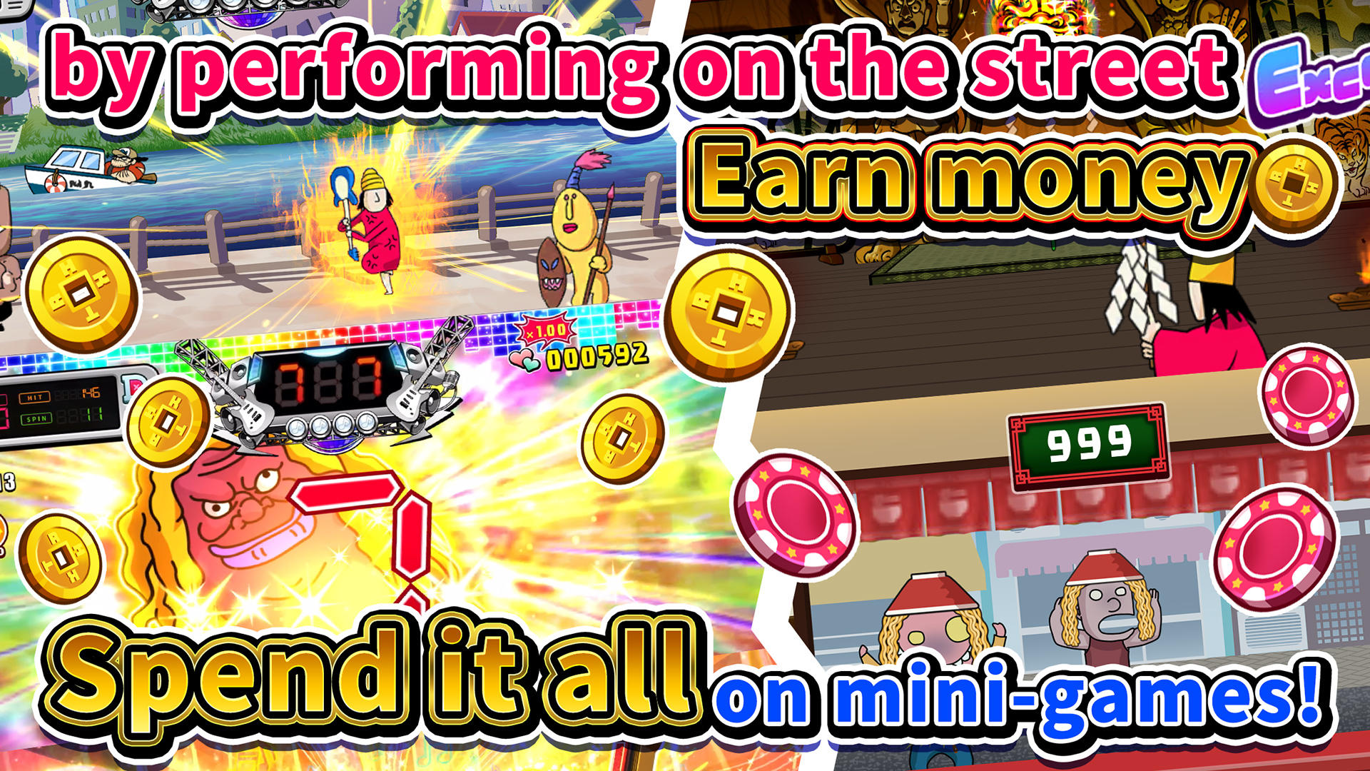 Banh!Banh!Kotaro StreetED. Game Screenshot