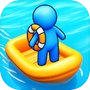 Beach Rescue Rush: Draw & Save 的圖示