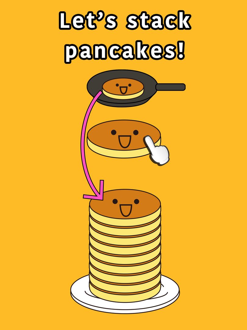 Pancake Tower-Game for kids screenshot game