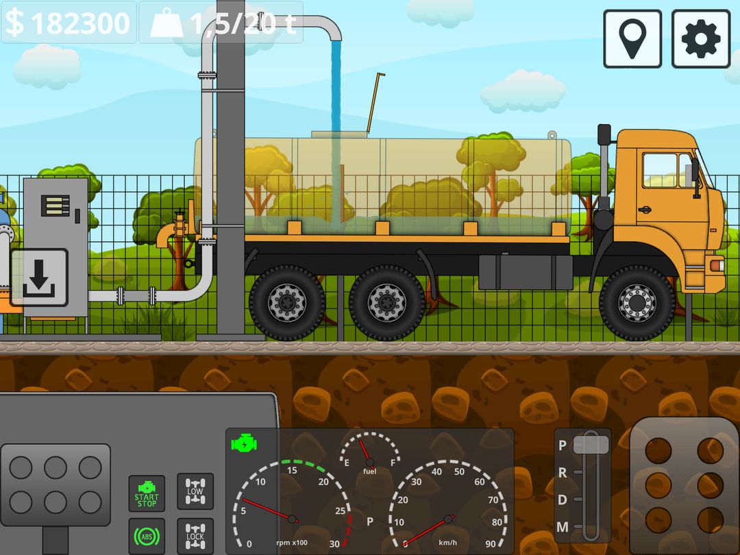 Mini Trucker - truck simulator ภาพหน้าจอเกม