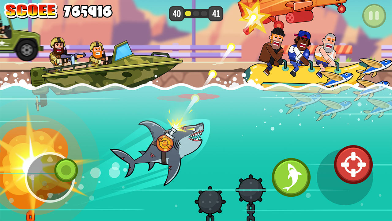 Screenshot of Shark Sprint-Hunt All
