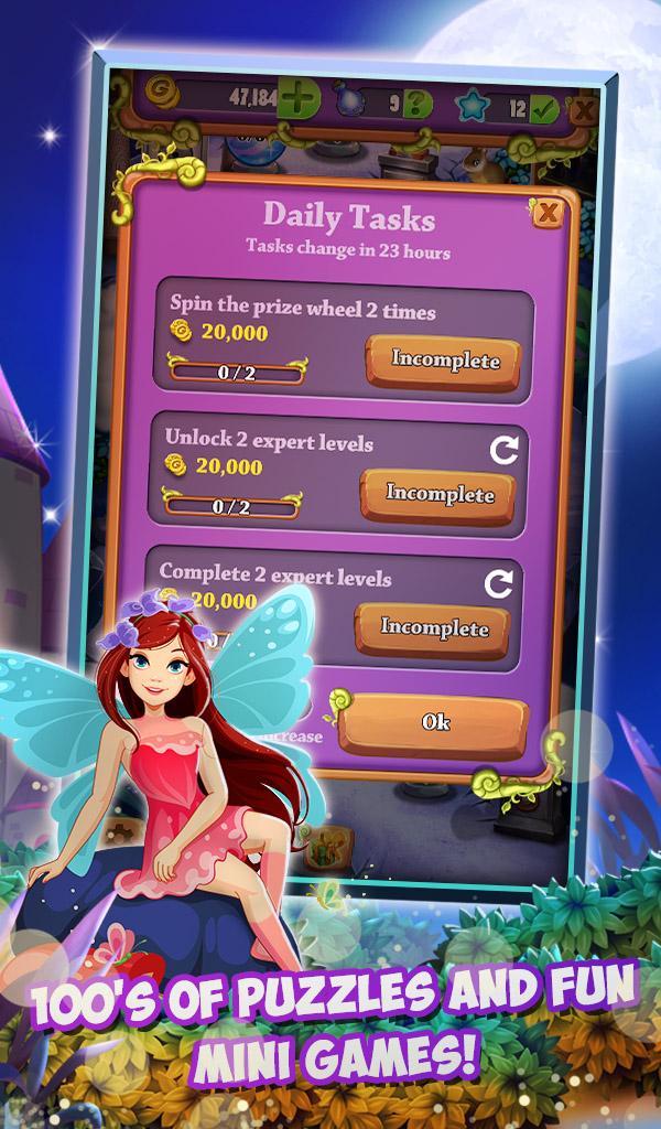 Mahjong: Moonlight Magic Game Screenshot