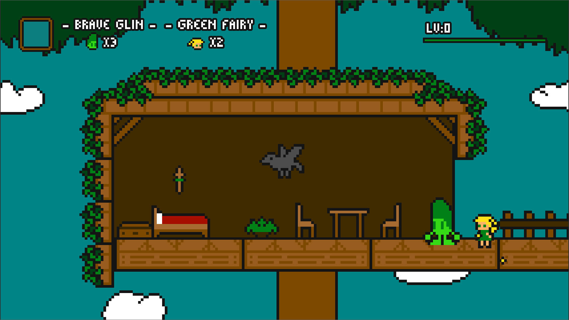 Screenshot of Brave Glin in Fairyaria