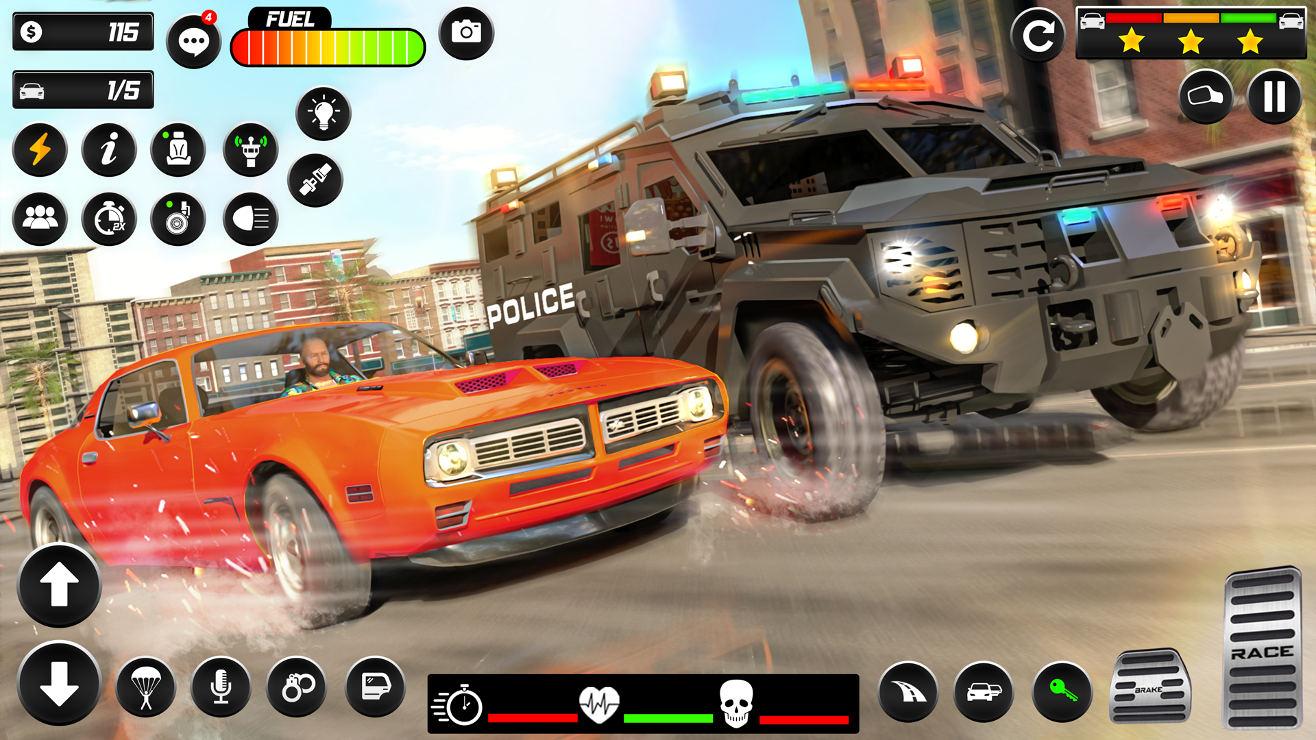 Perseguição policial jogo de esquiva versão móvel andróide iOS apk baixar  gratuitamente-TapTap