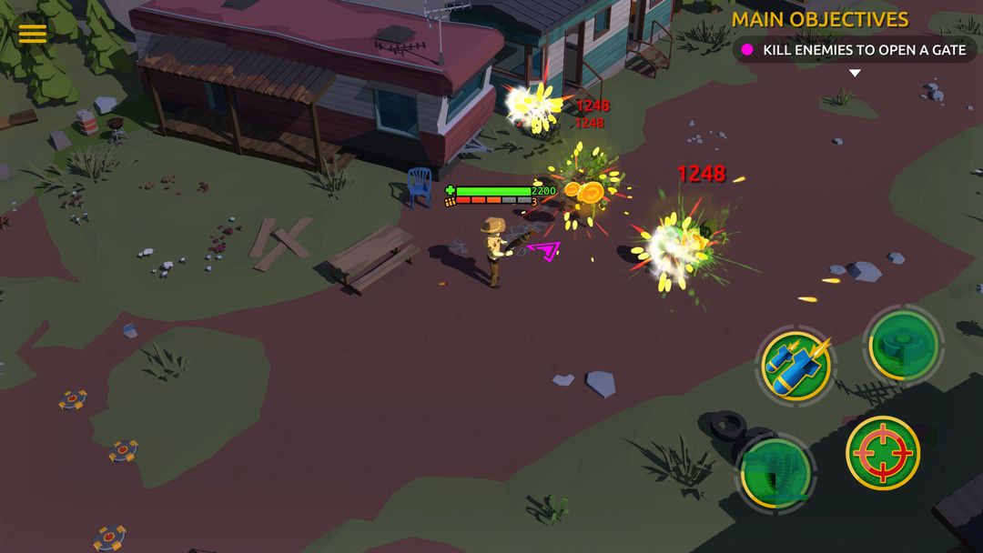 Zombie Blast Crew ภาพหน้าจอเกม
