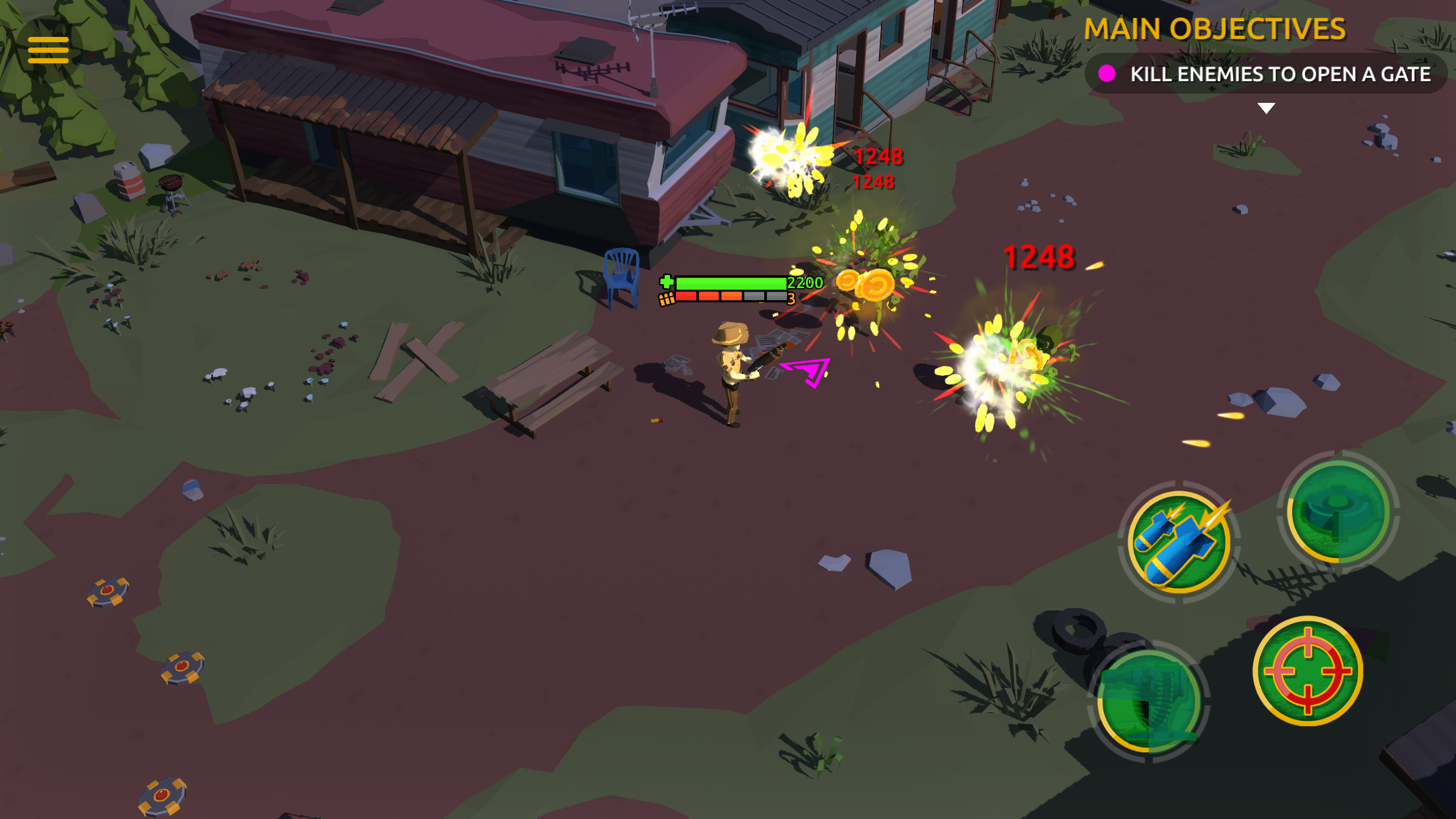 Скриншот игры Zombie Blast Crew
