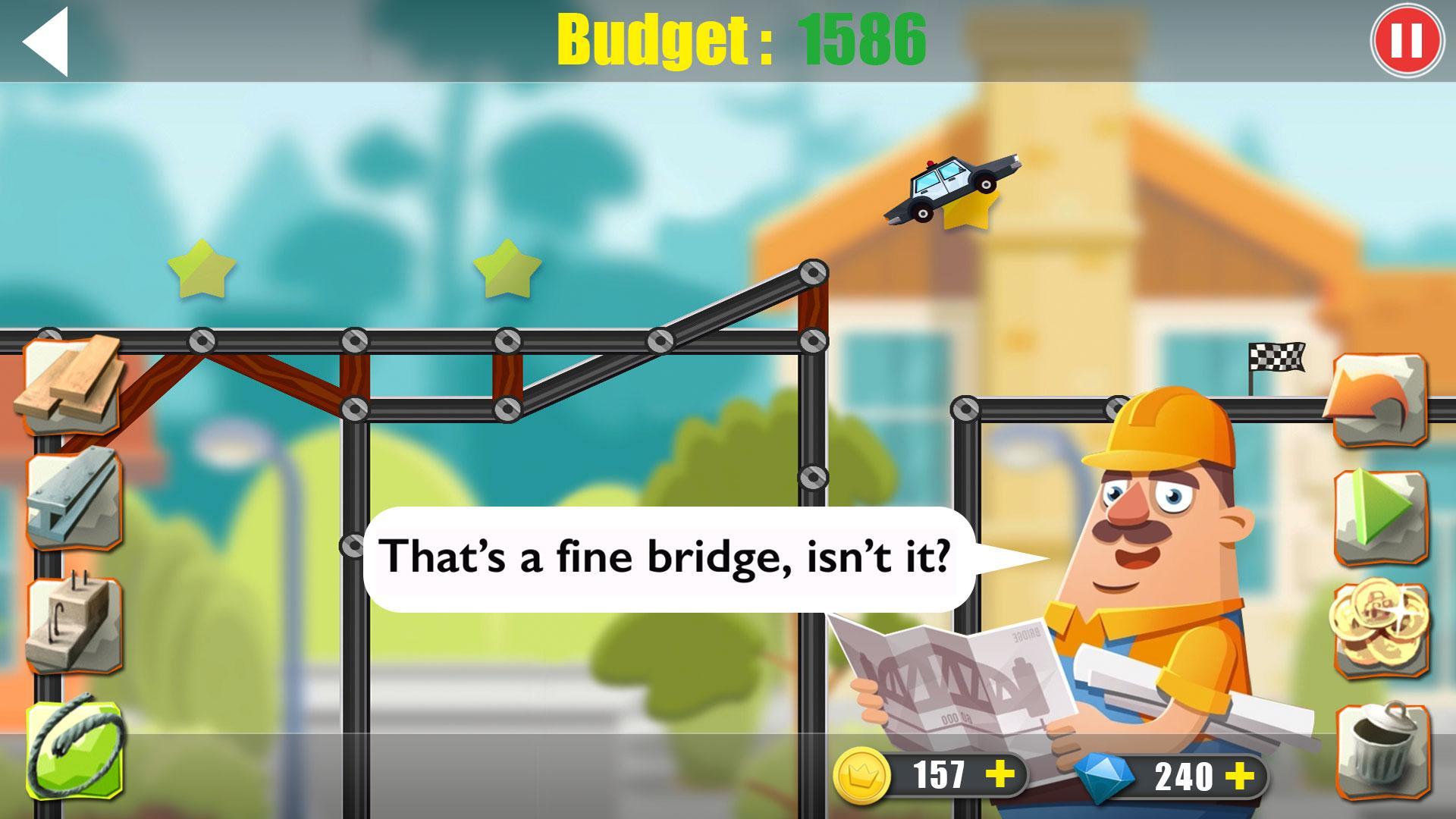 Elite Bridge Builder- Mobile Fun Construction Game Game Screenshot