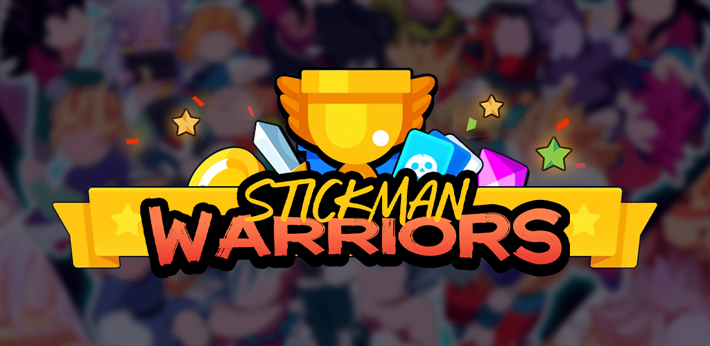 Banner of ការប្រយុទ្ធ Stickman Warriors - Dragon Shadow Fighter 1.0.3