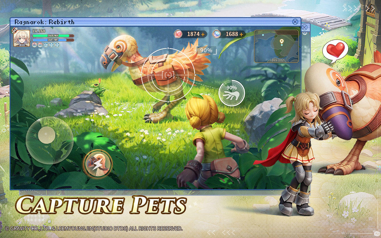 Ragnarok: Rebirth Game Screenshot