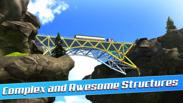 Bridge Construction Sim Game Screenshot