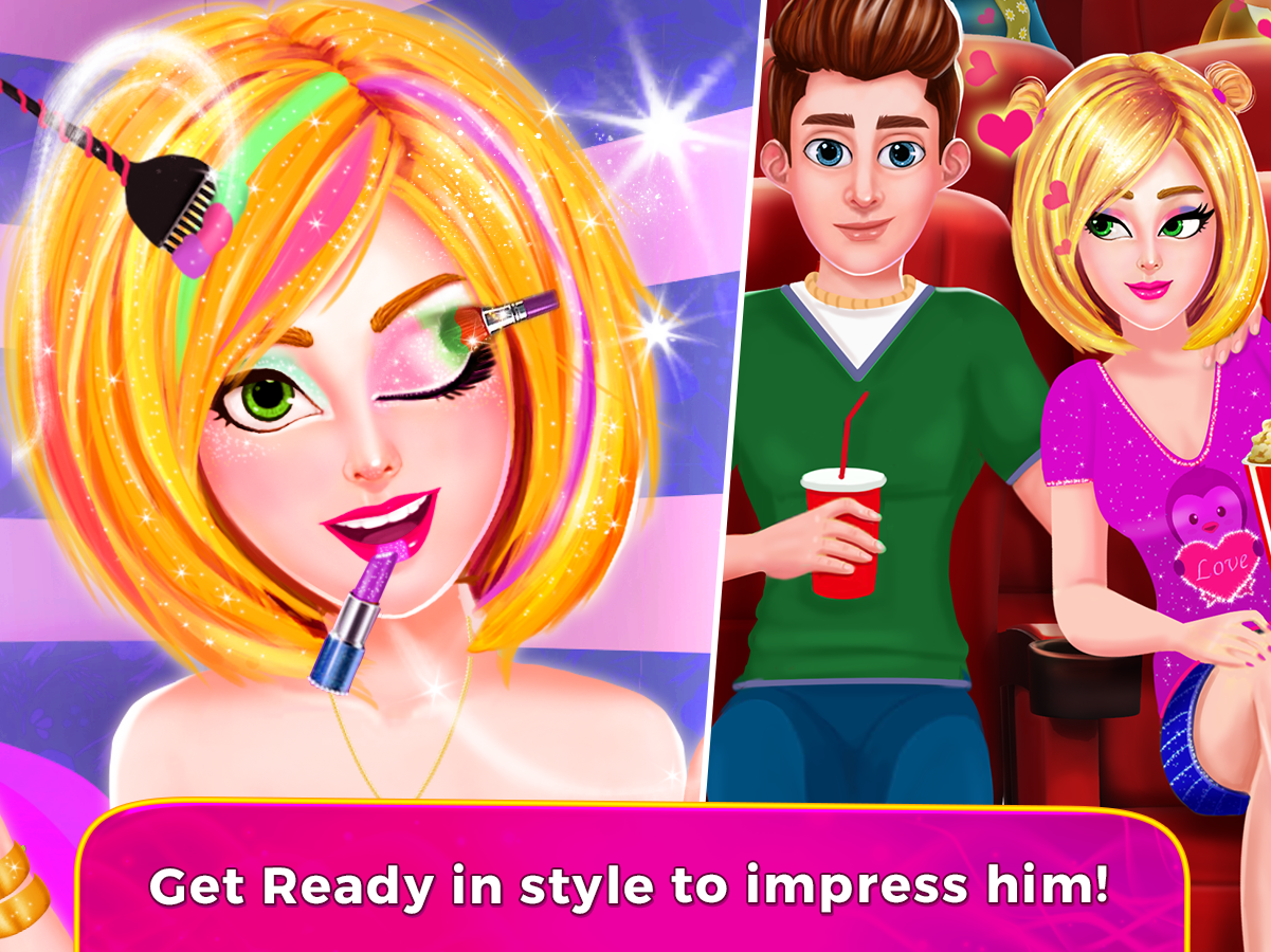 My New Neighbor Love Story - High School Games 게임 스크린샷