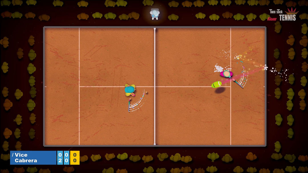 Screenshot of Twin Stick Tennis