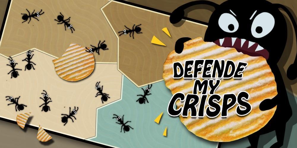 Defend My Crisps Game Screenshot