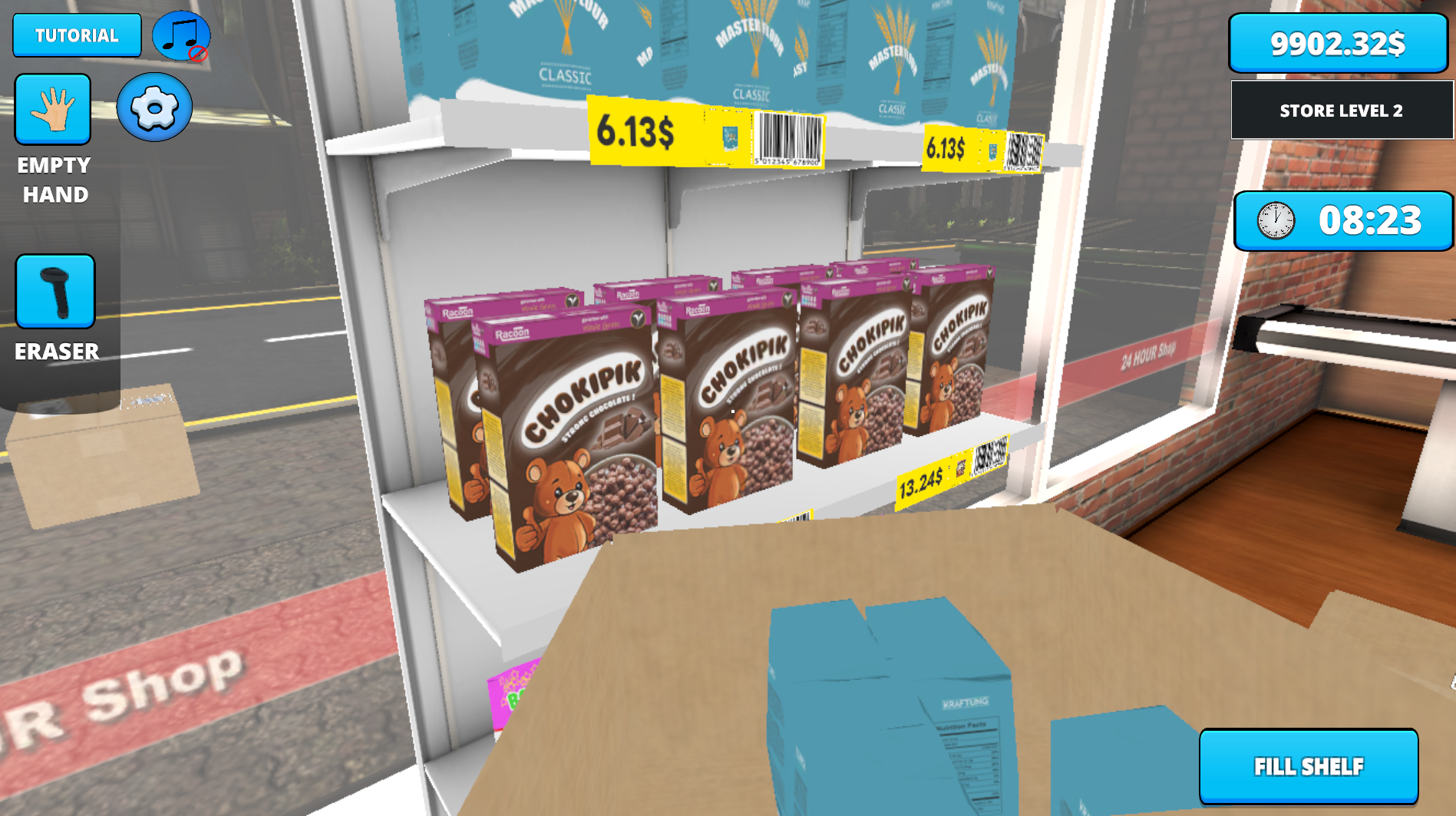 Screenshot of Retail Store Simulator