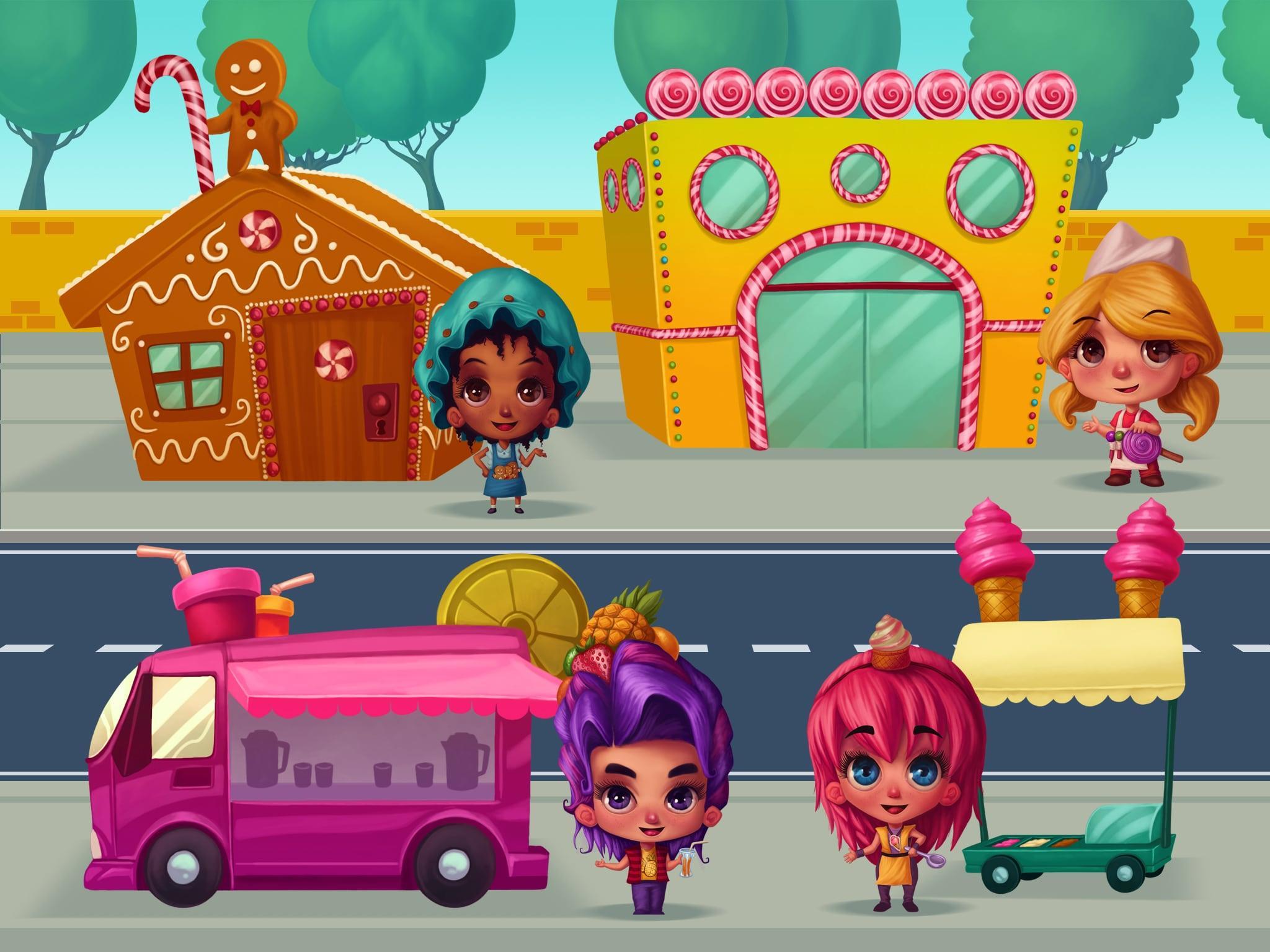 Candy City Fun Game Screenshot