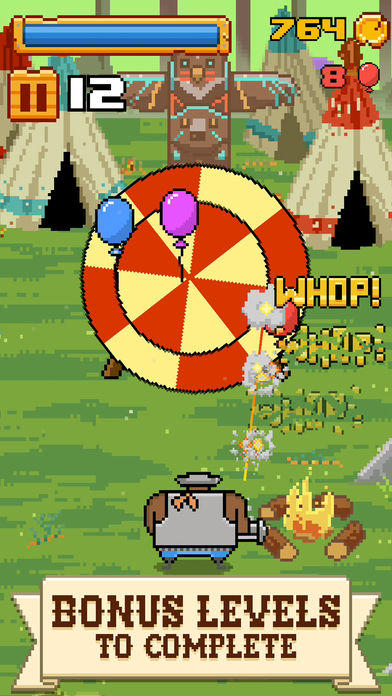 Timber West - Wild West Arcade Shooter Game Screenshot