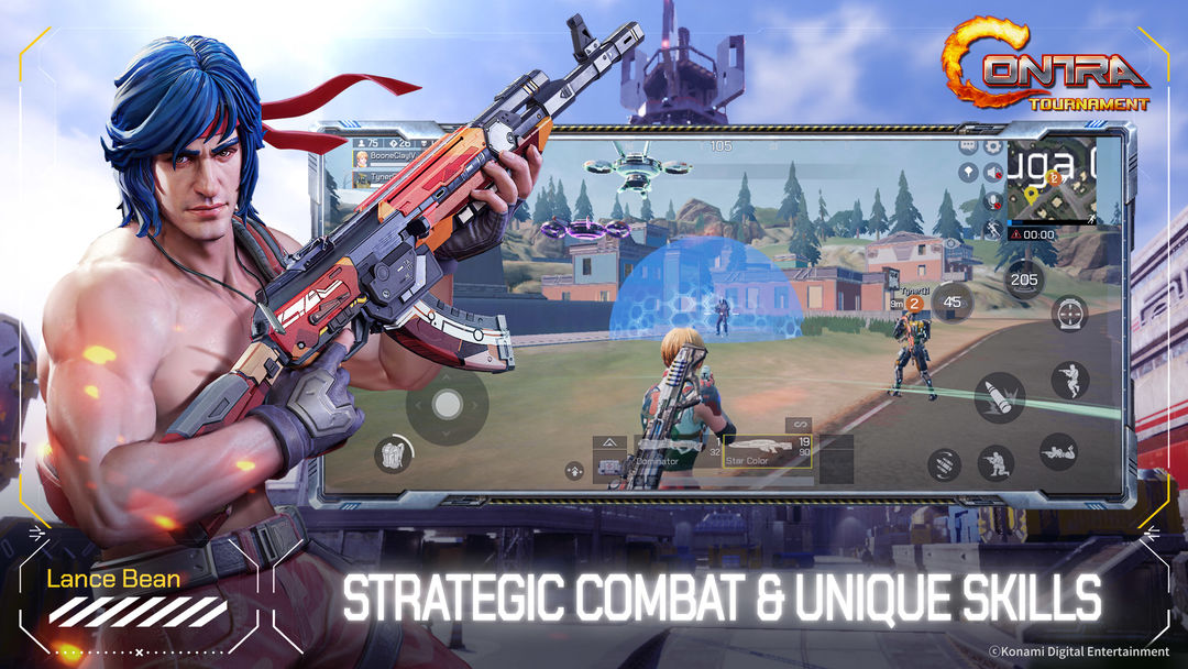 Contra: Tournament ภาพหน้าจอเกม
