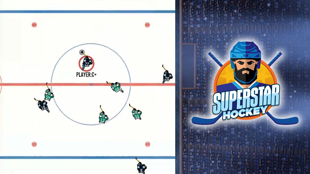 Superstar Hockey ภาพหน้าจอเกม