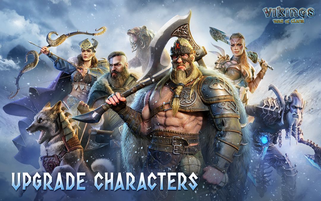 Vikings: War of Clans ภาพหน้าจอเกม