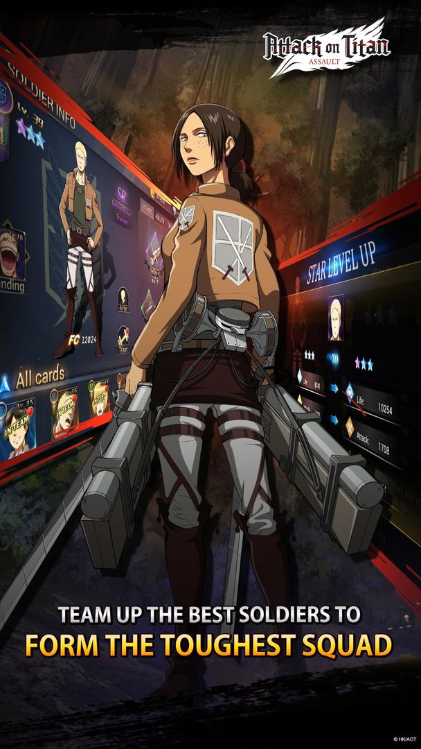 Attack on Titan: Assault ภาพหน้าจอเกม