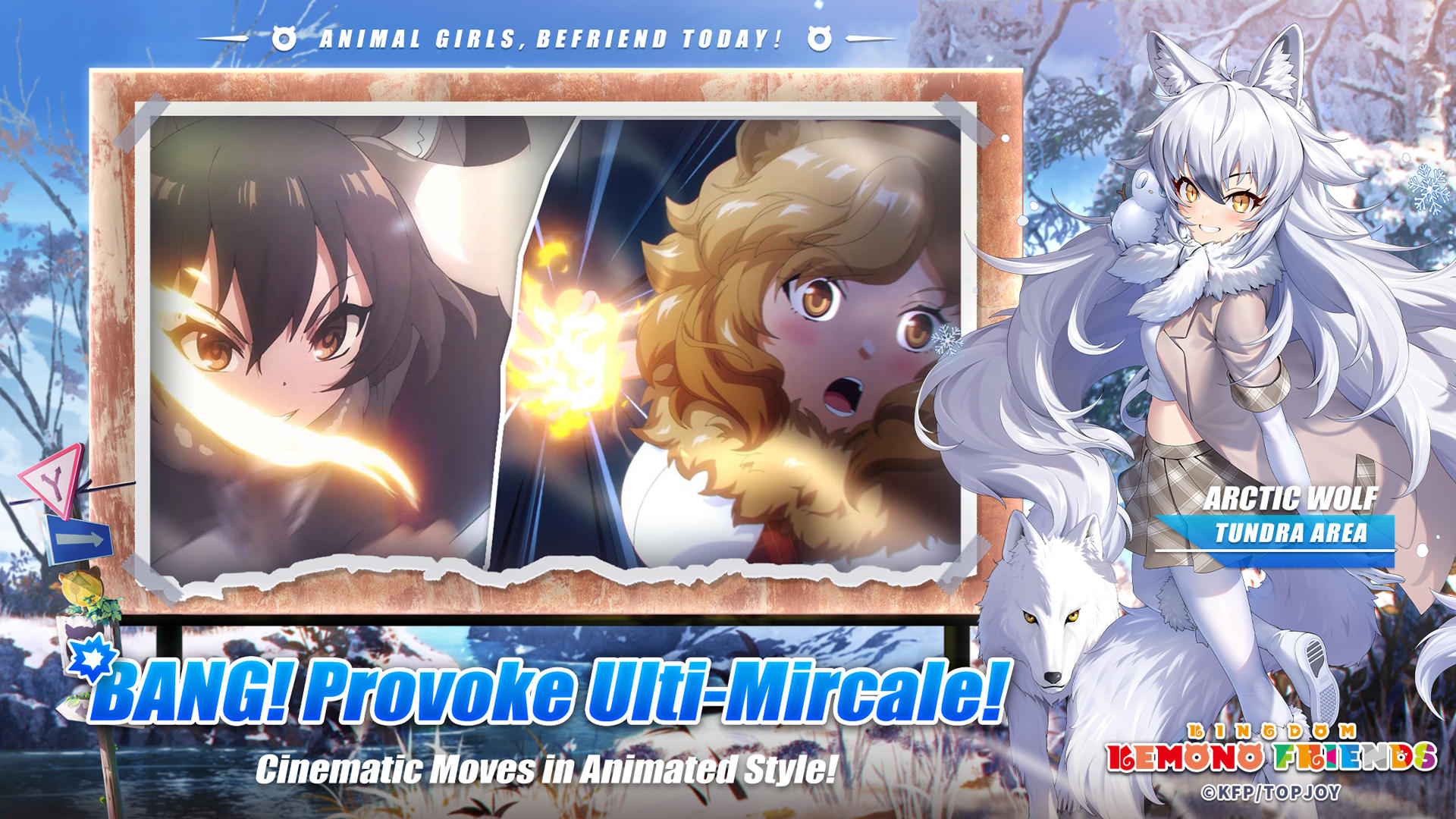 Kemono Friends: Kingdom Game Screenshot