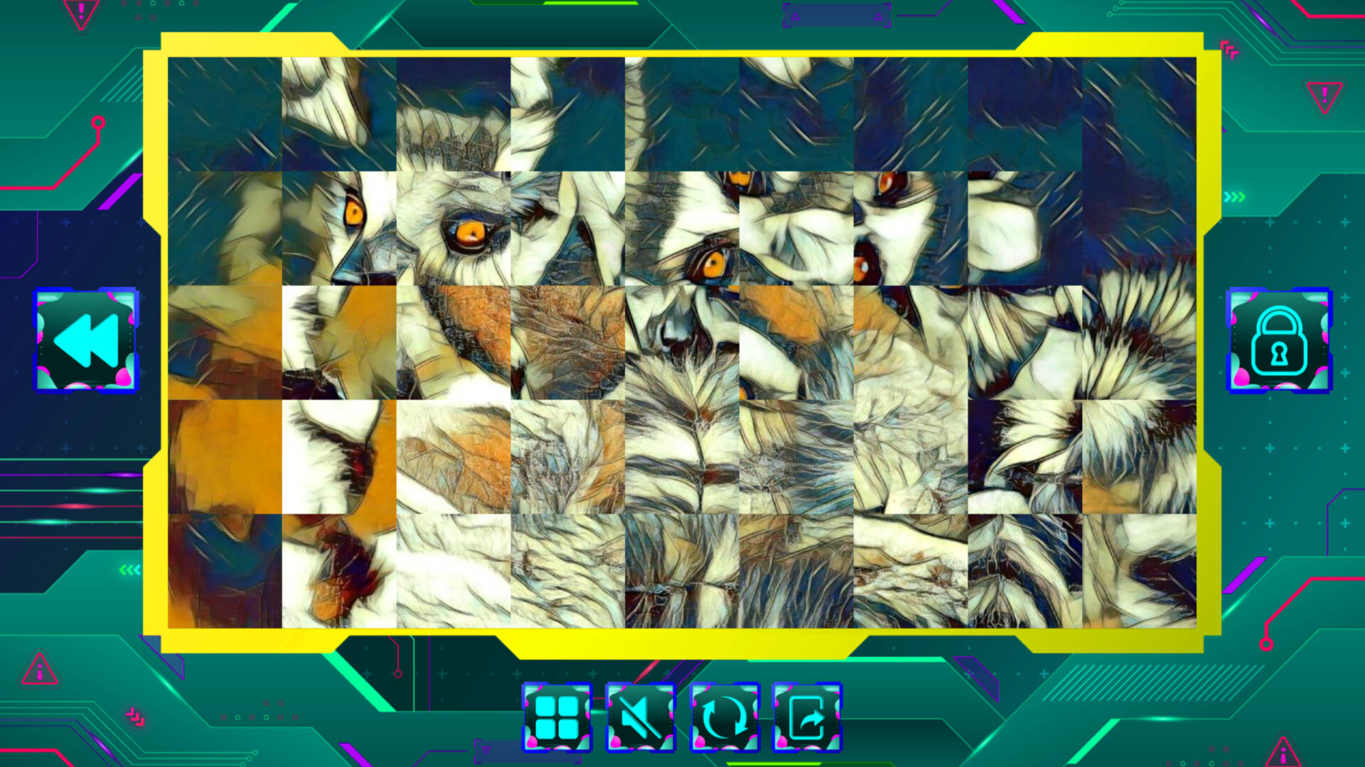 Screenshot of Twizzle Puzzle: Animals