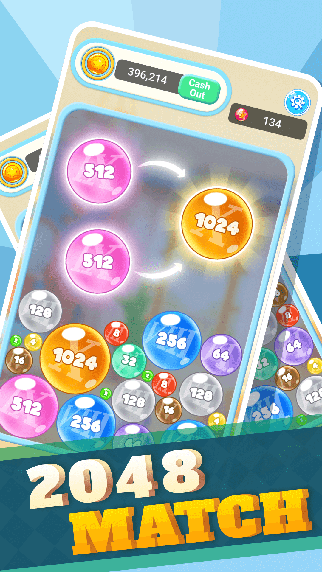 2048 match merge number game android ios taptap