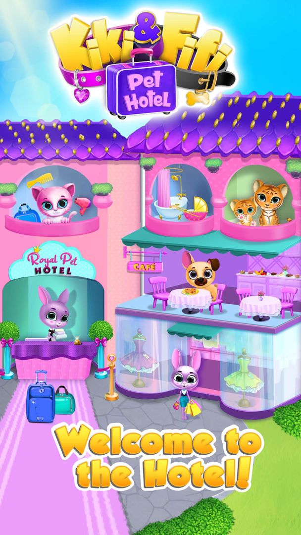 Kiki & Fifi Pet Hotel screenshot game