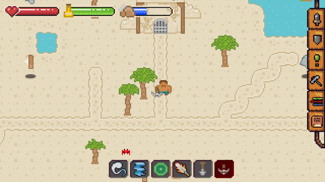 Screenshot of Amethlion - open world RPG adventure!