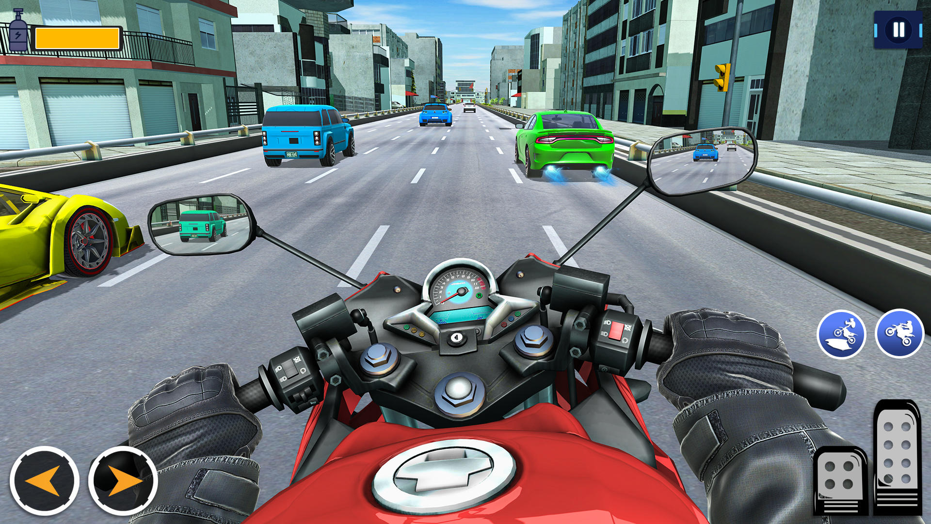 Bike Rider: Motorcycle sim ゲームのスクリーンショット