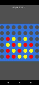 Four in a Row Game Screenshot