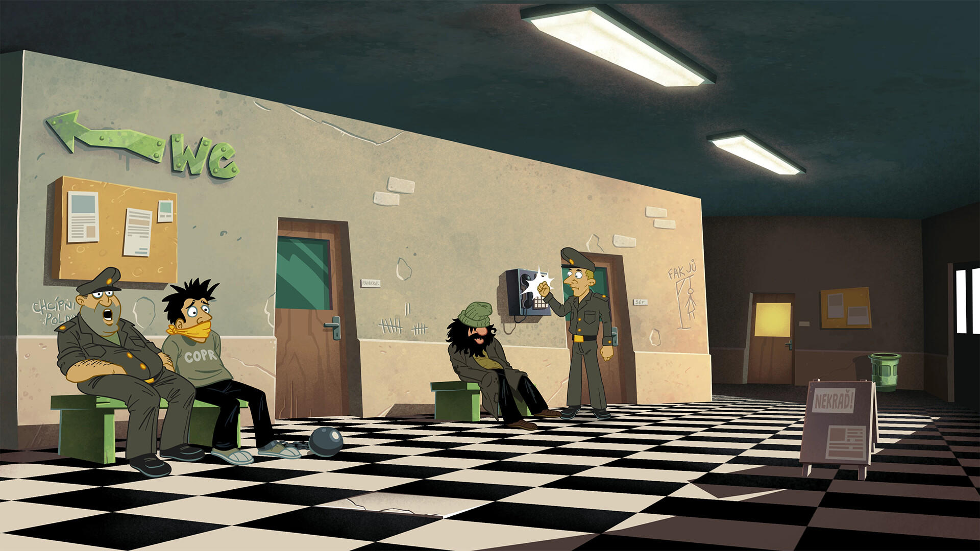 Screenshot 1 of Detective Hayseed - La locura de la clonación 