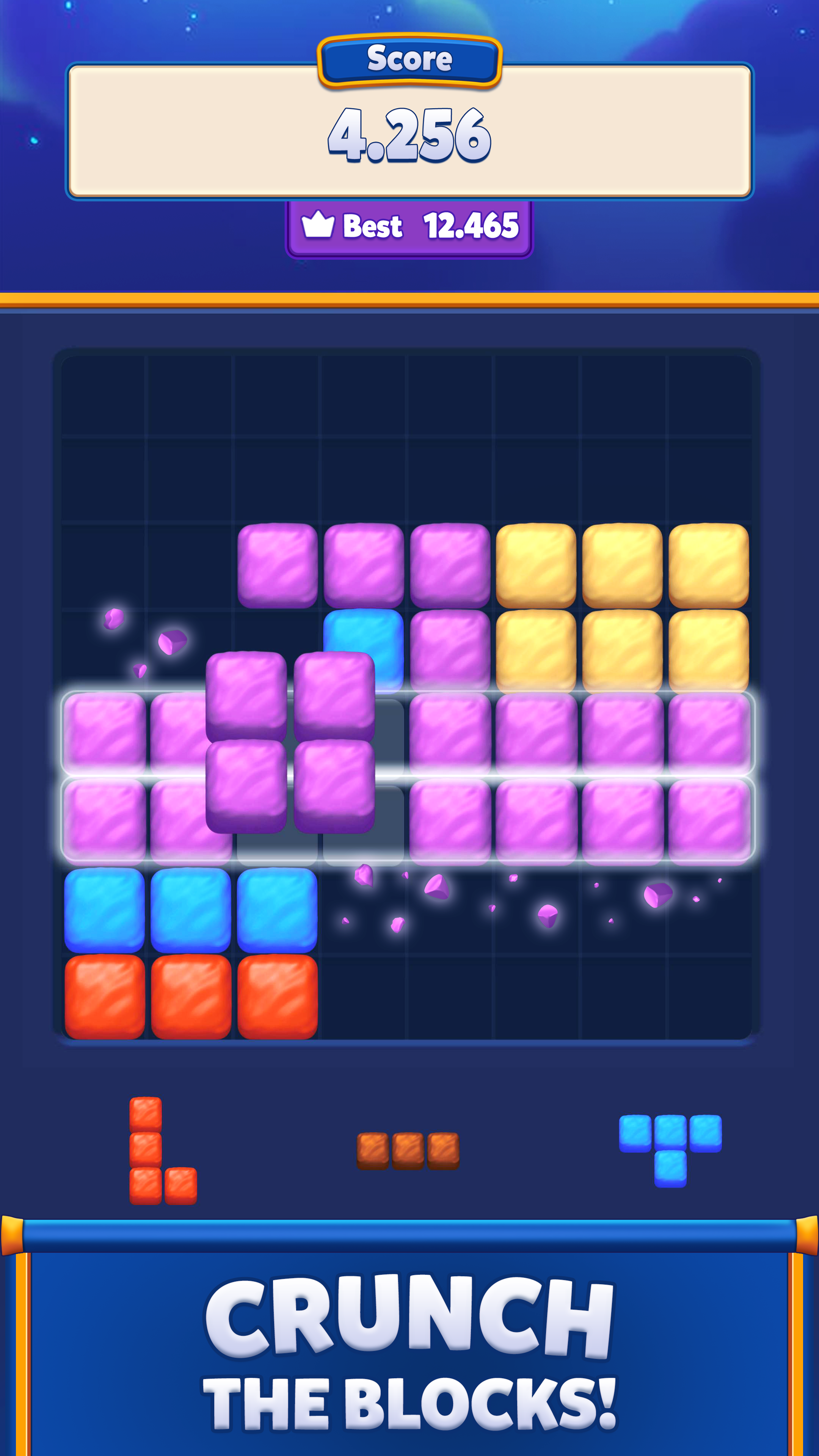 Block Crunch - Blast Puzzle 게임 스크린샷