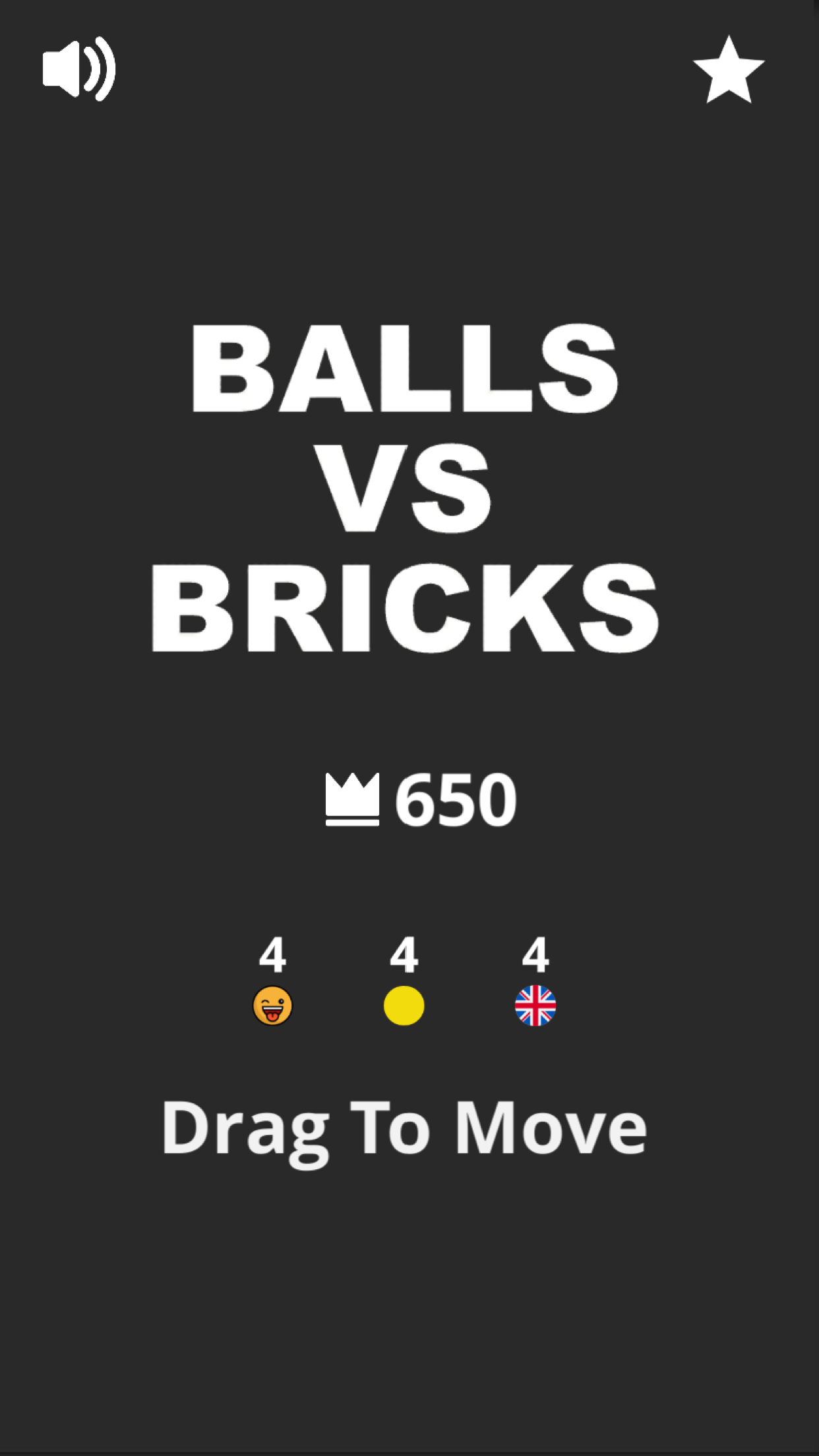 Screenshot of Balls VS Bricks
