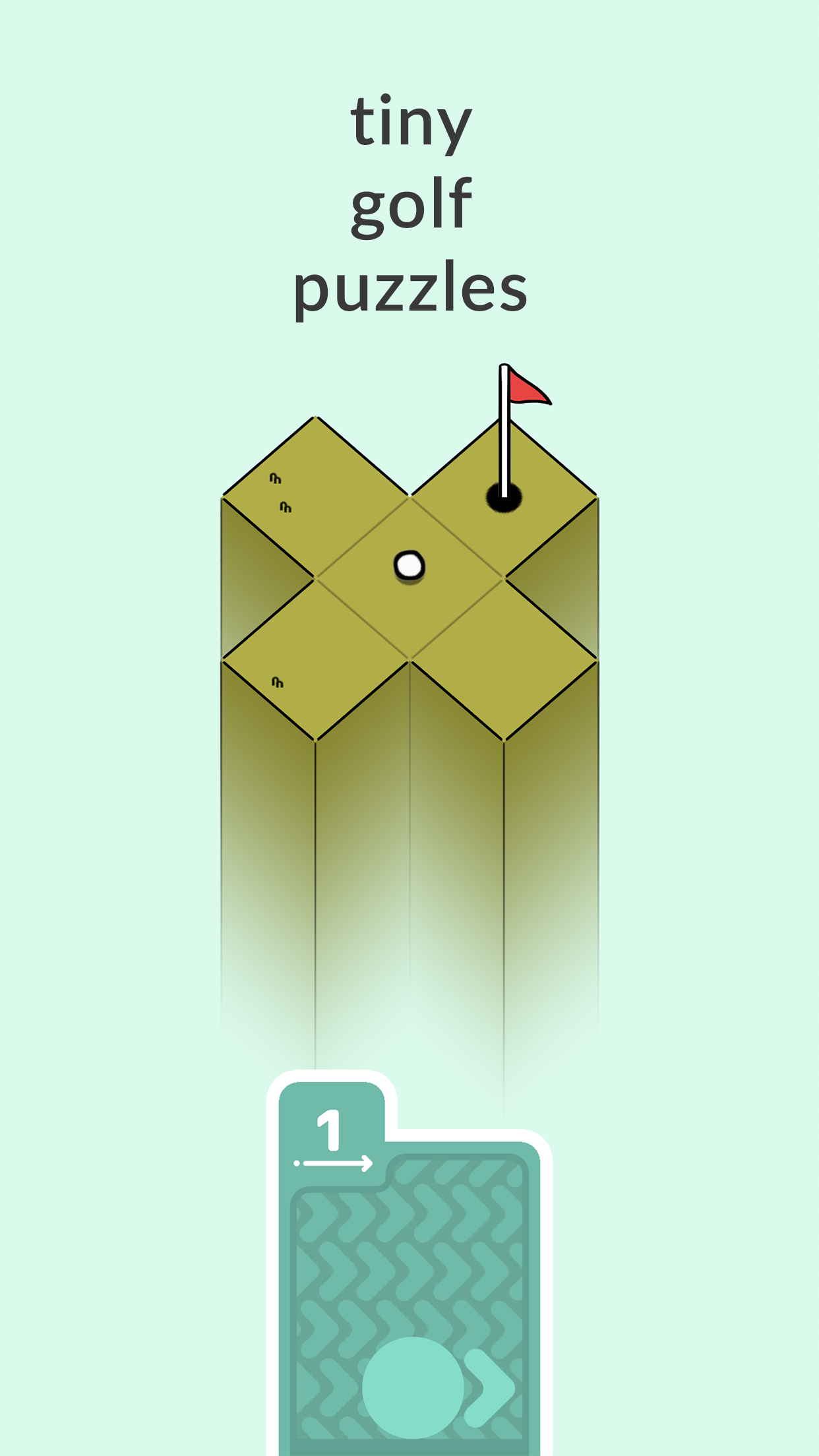 Golf Peaks Game Screenshot