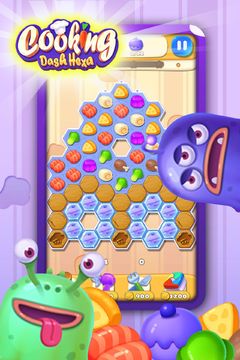 Cooking Dash Hexa Game Screenshot