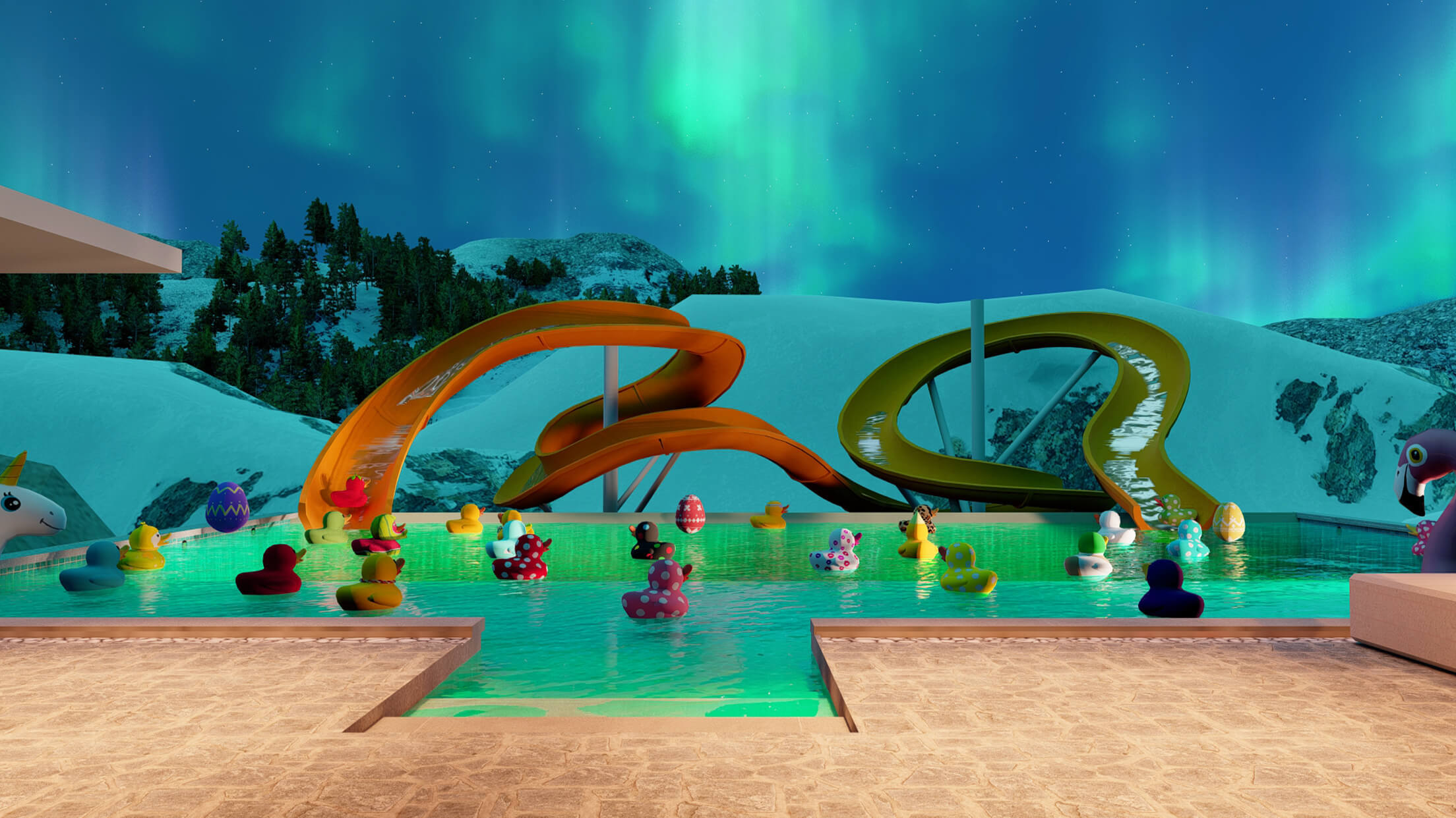 Rubber Duck 3D - Relaxing Game Game Screenshot