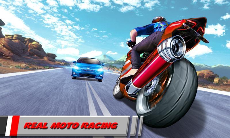 Moto Racing Game Screenshot