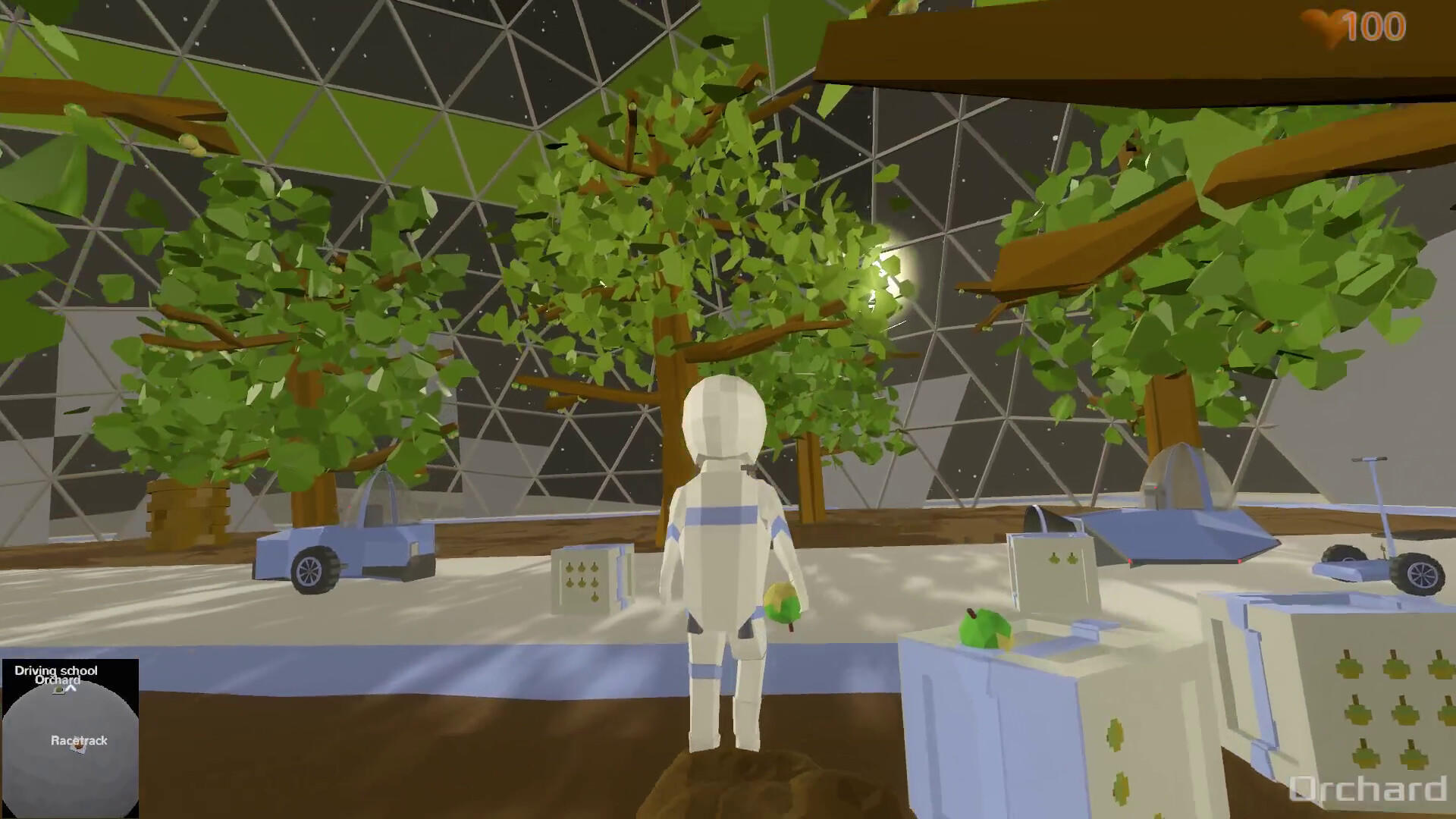 Space Ranger Appleseed Game Screenshot