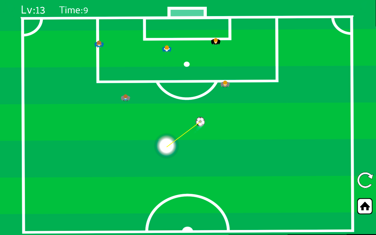 Shoot Goal-  Rope Swing Physic Game Screenshot