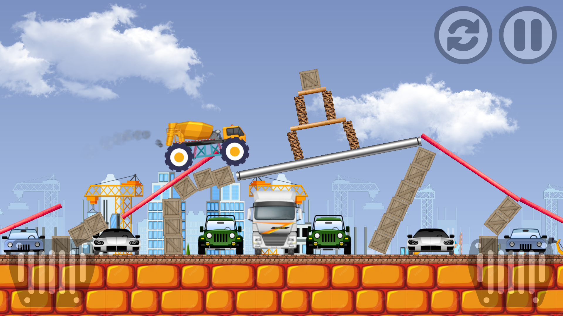 Concret Mixer Truck Climb android iOS apk download for freeTapTap