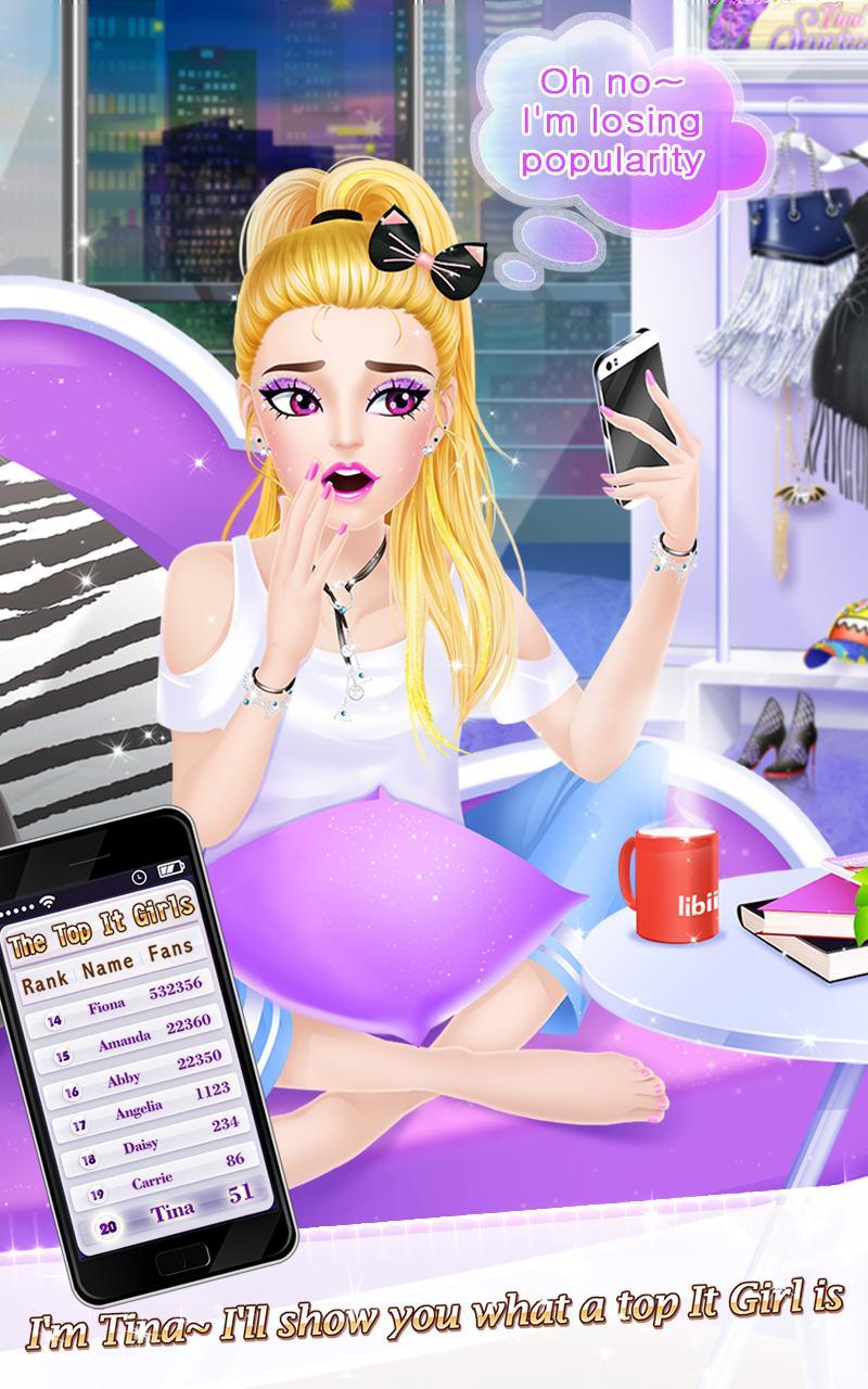 Screenshot 1 of यह लड़की - फैशन सेलिब्रिटी और ड्रेस अप गेम 1.2.2