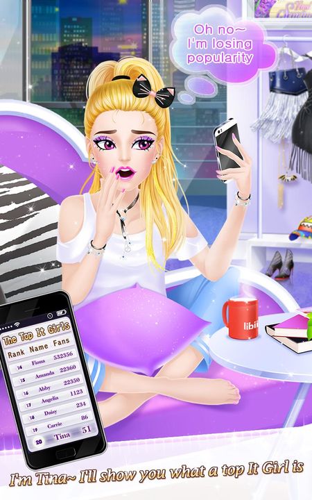 Screenshot 1 of It Girl - Fashion Celebrity & Dress Up Game 1.2.2