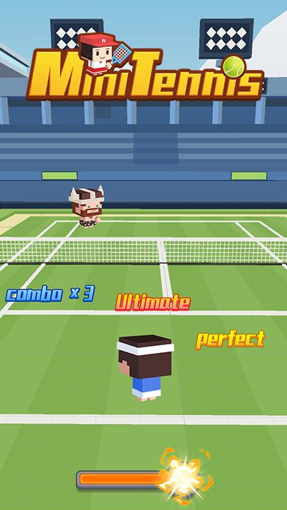 Screenshot of Mini Tennis