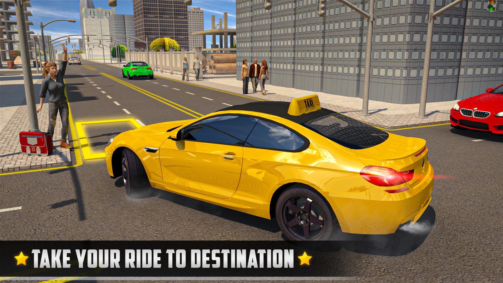 Screenshot of City Taxi Driver 2020 - Car Driving Simulator