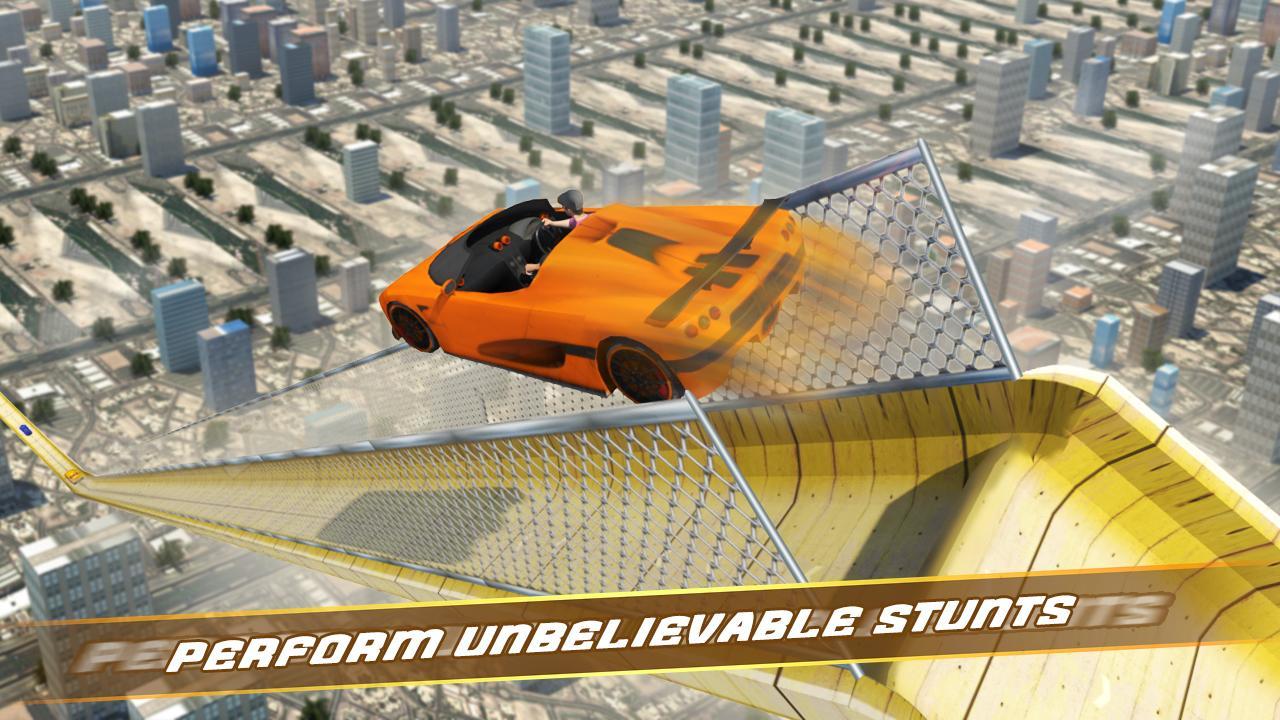 Mega Ramp: Free Impossible Stunts 게임 스크린샷