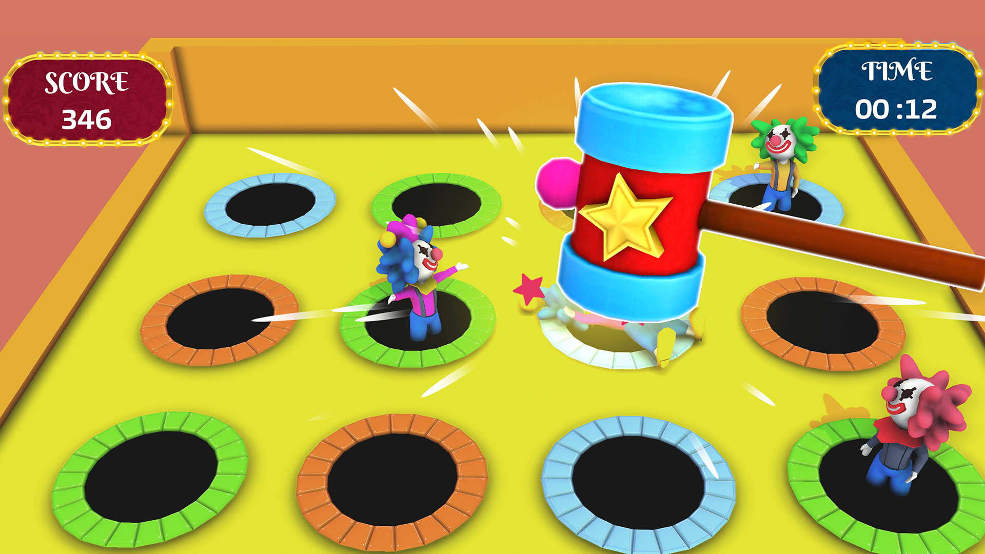 Whack-A-Joker: Tap & Smash Game Screenshot