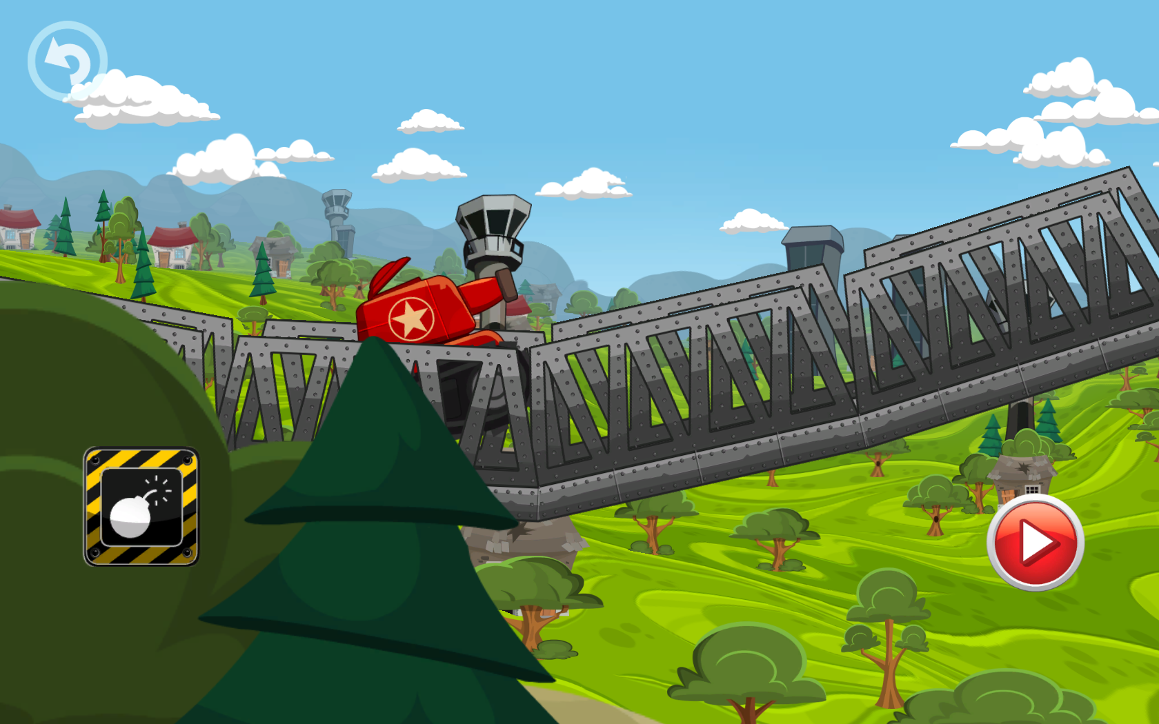 Mini Tanks World War Hero Race Game Screenshot